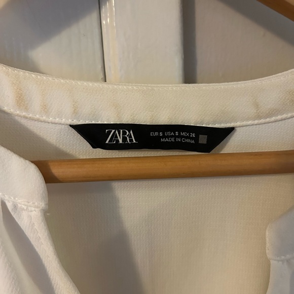 Zara White Goddess Dress Size S - Picture 5 of 9